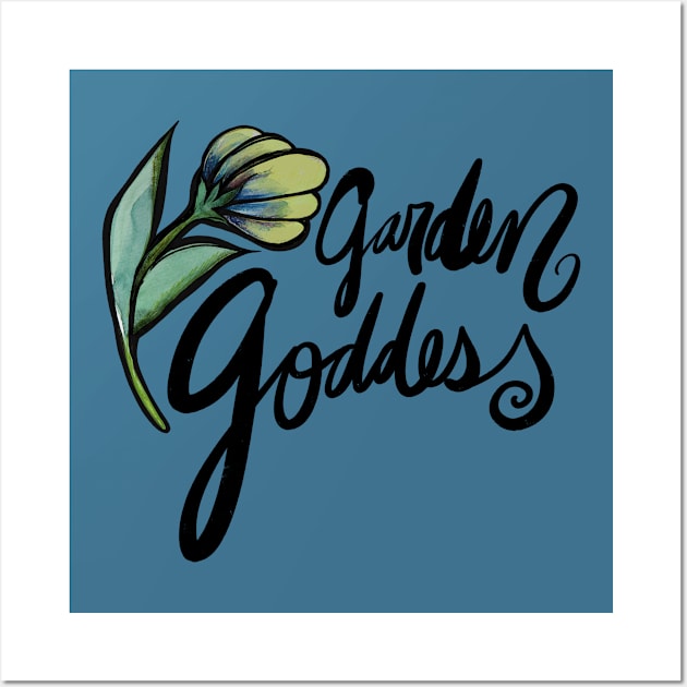 Garden Goddess Green Thumb Wall Art by bubbsnugg